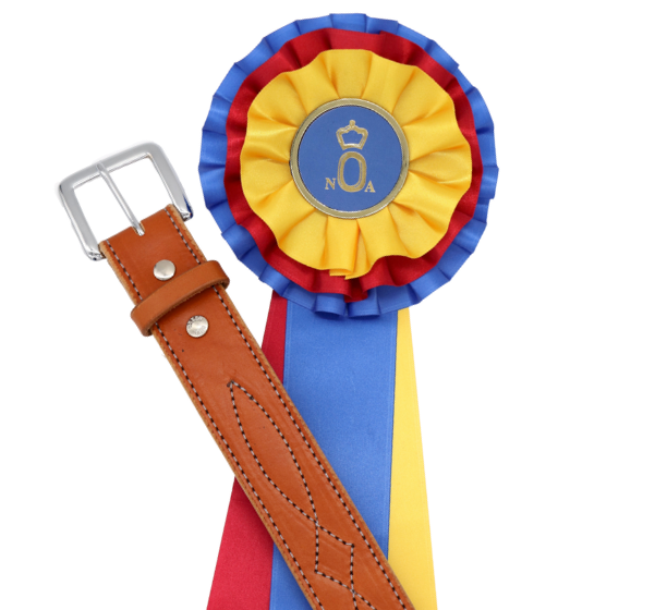 The Kentucky Belt - Stitched Brown Bridle Nameplate Belt – Clayton